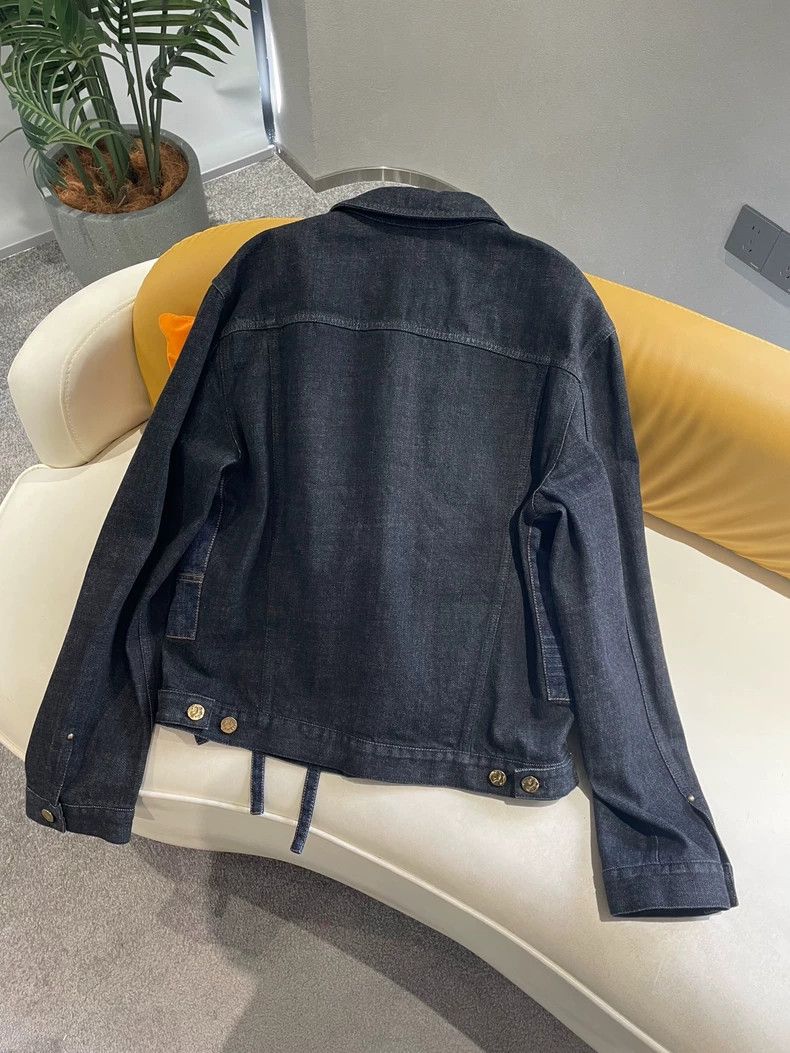Louis Vuitton LV Dark Blue Denim Jacket Size US M / EU 48-50 / 2 - 2 Thumbnail