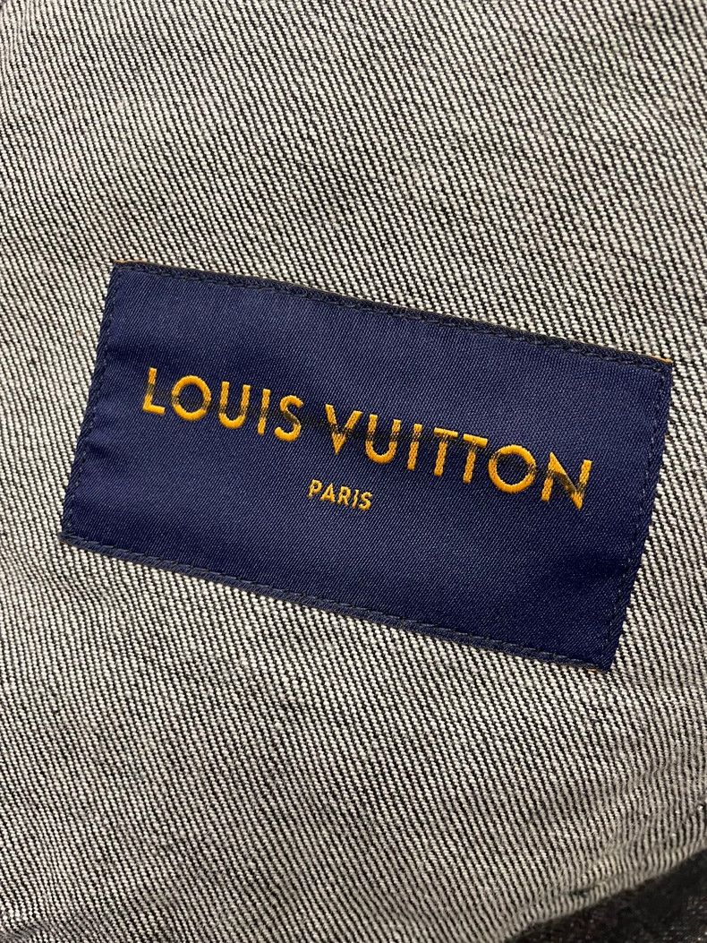 Louis Vuitton LV Dark Blue Denim Jacket Size US M / EU 48-50 / 2 - 7 Thumbnail