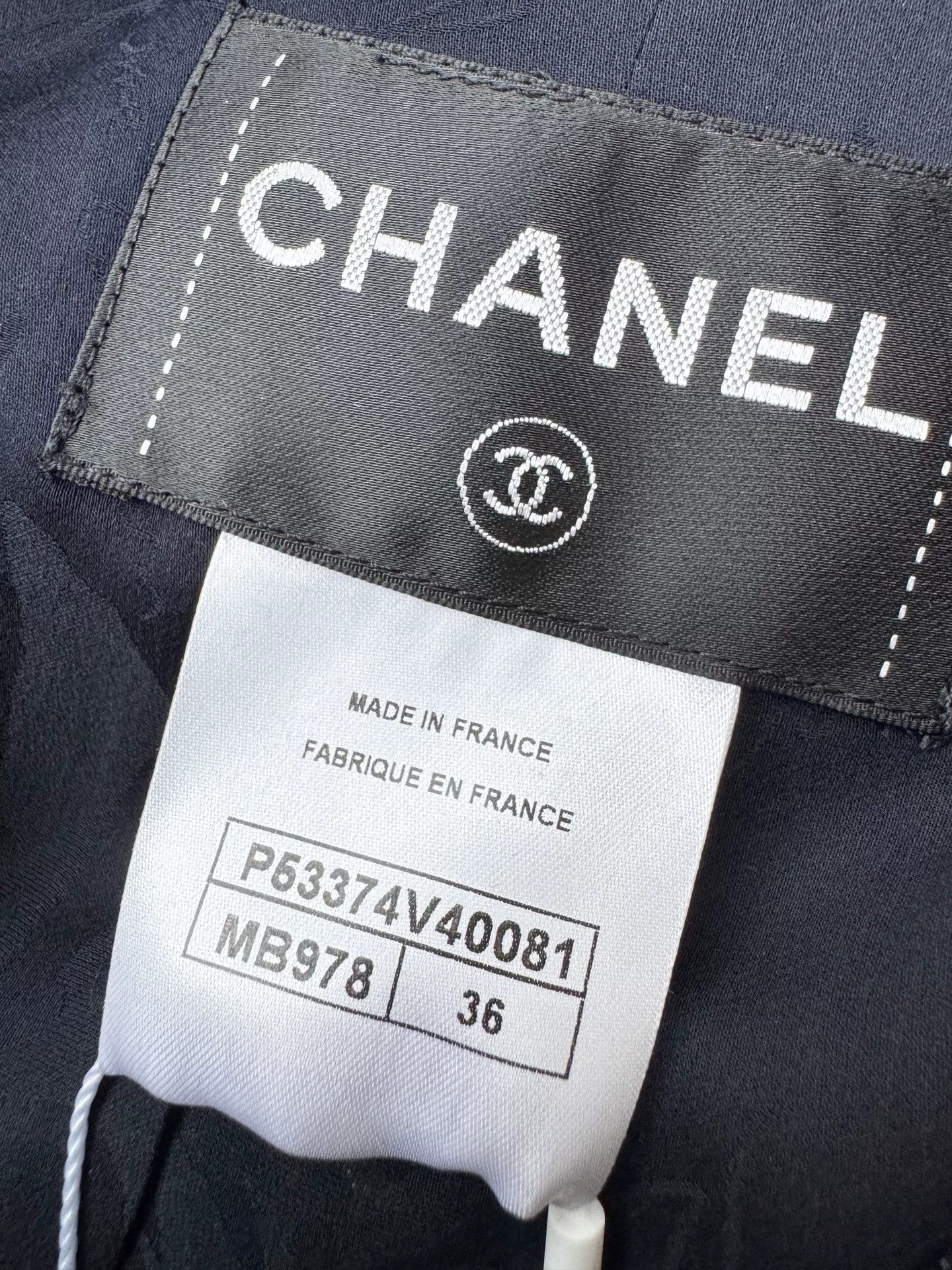 Chanel Chanel Blue Woven Double-Breasted Jacket Size US M / EU 48-50 / 2 - 5 Thumbnail