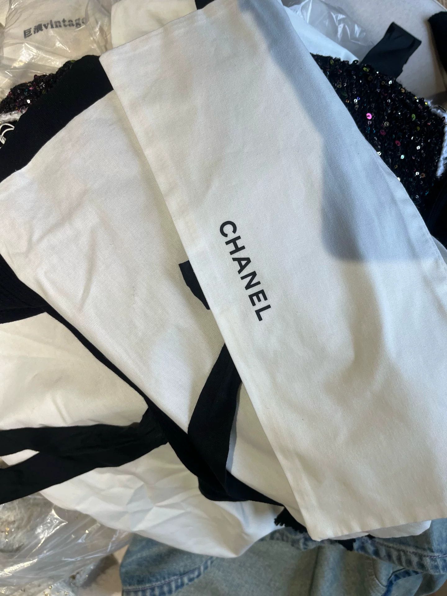Chanel Chanel 24S Black Ruffled Collar Knit Top Size US S / EU 44-46 / 1 - 9 Thumbnail