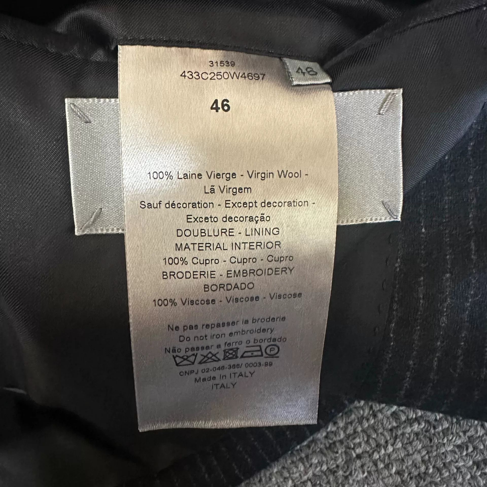 Dior Dior Homme 14FW Lily of the Valley Suit Size US S / EU 44-46 / 1 - 6 Thumbnail
