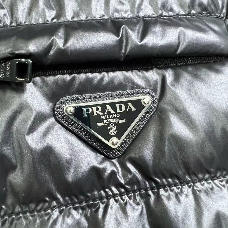 Prada Prada Black Down Jacket XL Size US XL / EU 56 / 4 - 5 Thumbnail