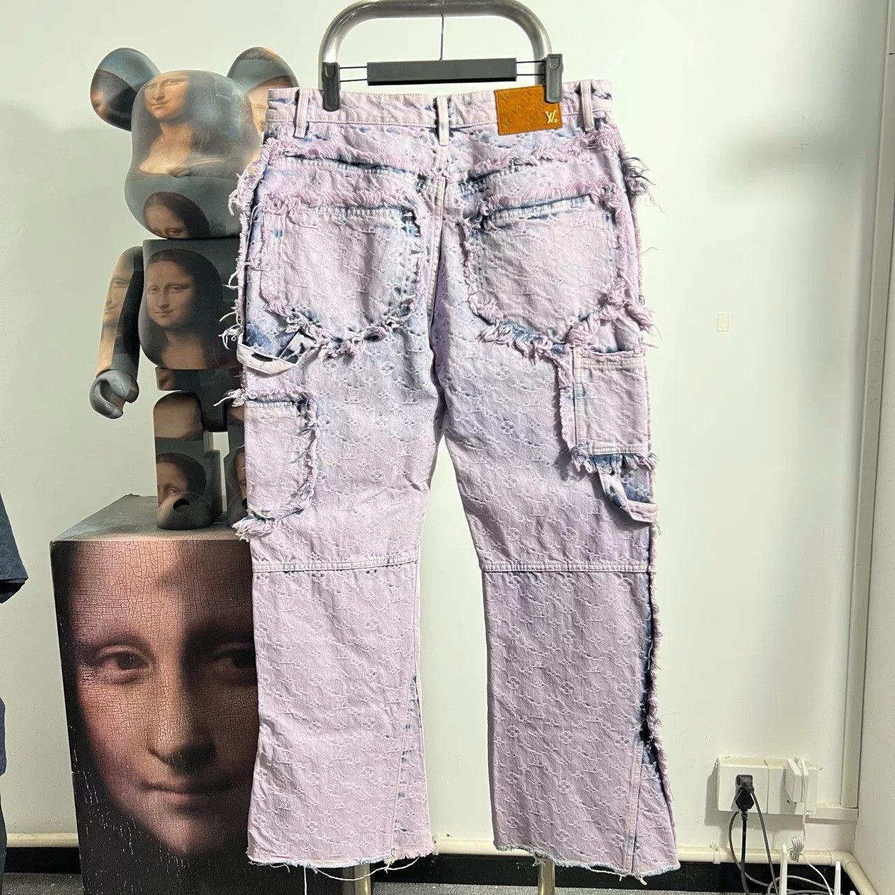 Louis Vuitton Louis Vuitton Monogram Fringe Jeans Size US 32 / EU 48 - 2 Thumbnail