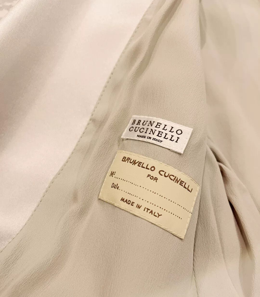 Brunello Cucinelli Brunello Cucinelli Leather Blazer Size US M / EU 48-50 / 2 - 5 Thumbnail