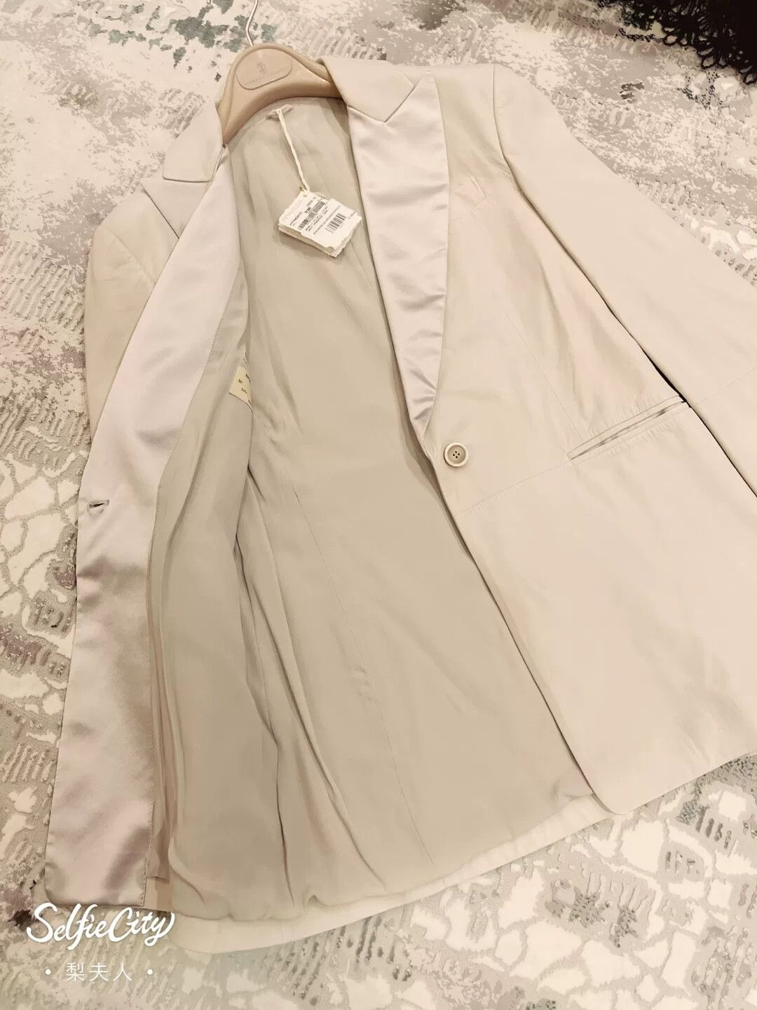 Brunello Cucinelli Brunello Cucinelli Leather Blazer Size US M / EU 48-50 / 2 - 4 Thumbnail
