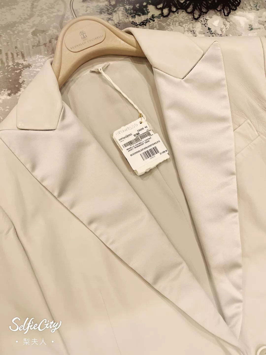 Brunello Cucinelli Brunello Cucinelli Leather Blazer Size US M / EU 48-50 / 2 - 2 Thumbnail