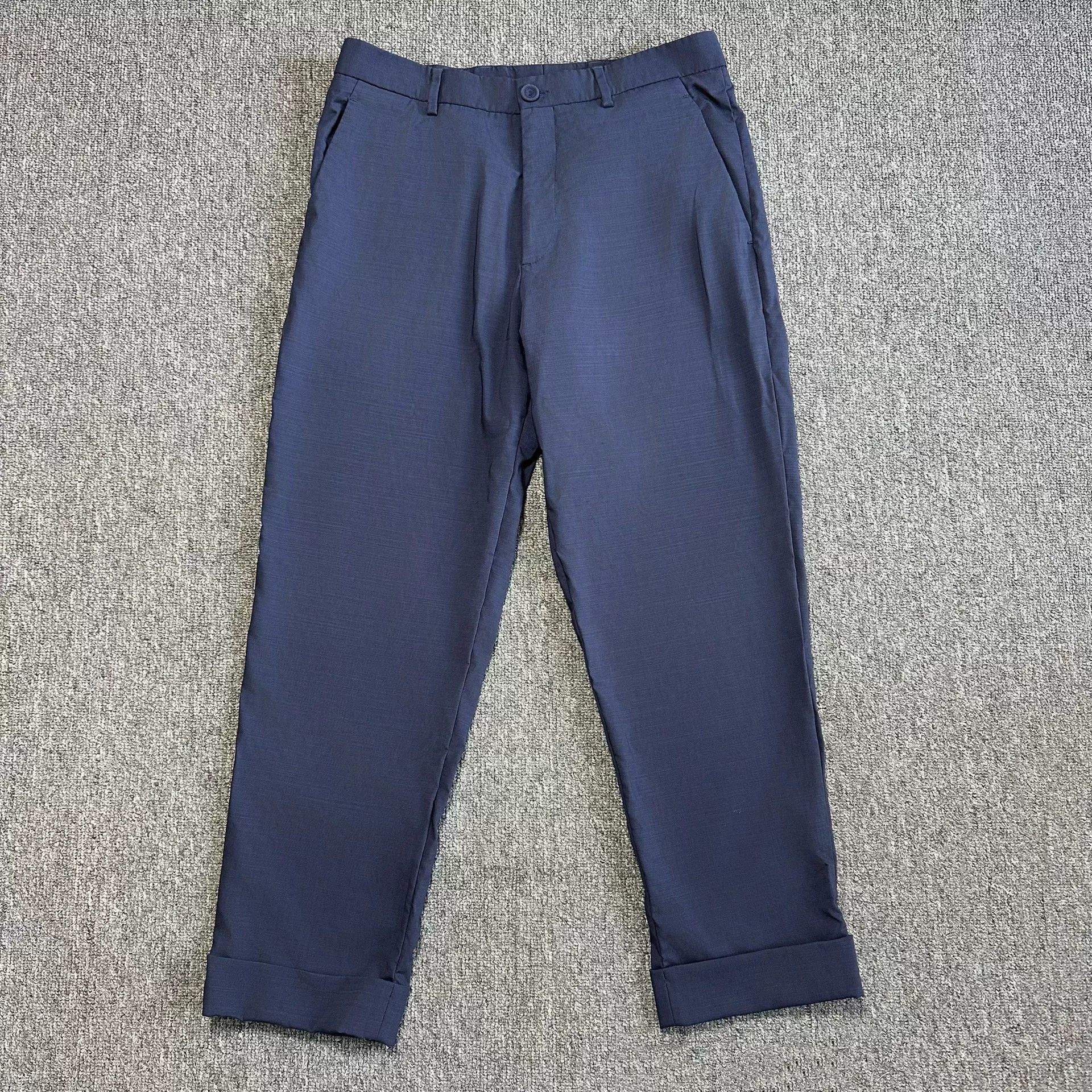 Dior Dior Navy Blue Double-Breasted Suit Set Size US M / EU 48-50 / 2 - 5 Thumbnail