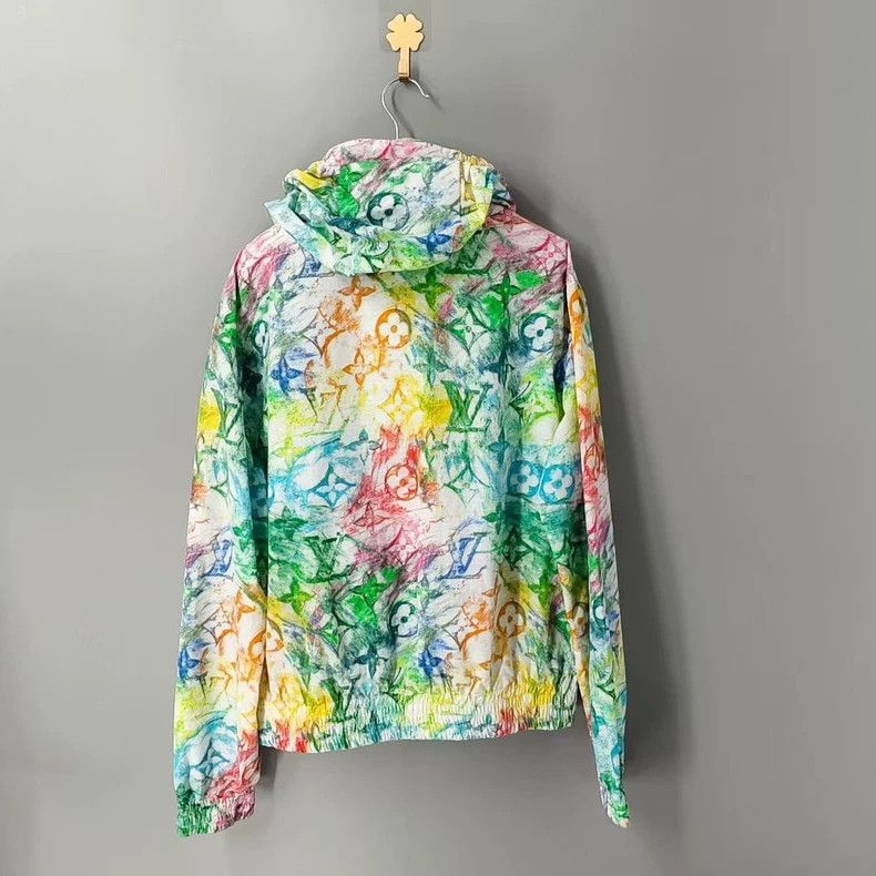 Louis Vuitton Louis Vuitton Crayon Graffiti Logo Jacket Size US L / EU 52-54 / 3 - 2 Thumbnail