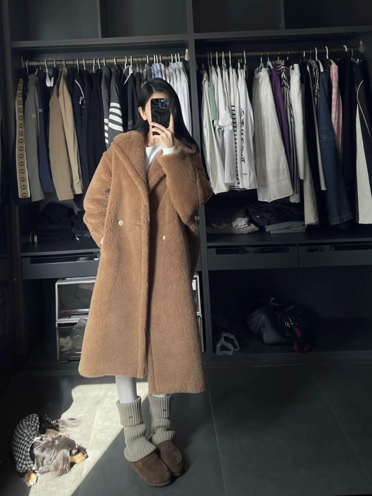 Max Mara MaxMara Camel Teddy Bear Coat S Size US S / EU 44-46 / 1 - 5 Thumbnail