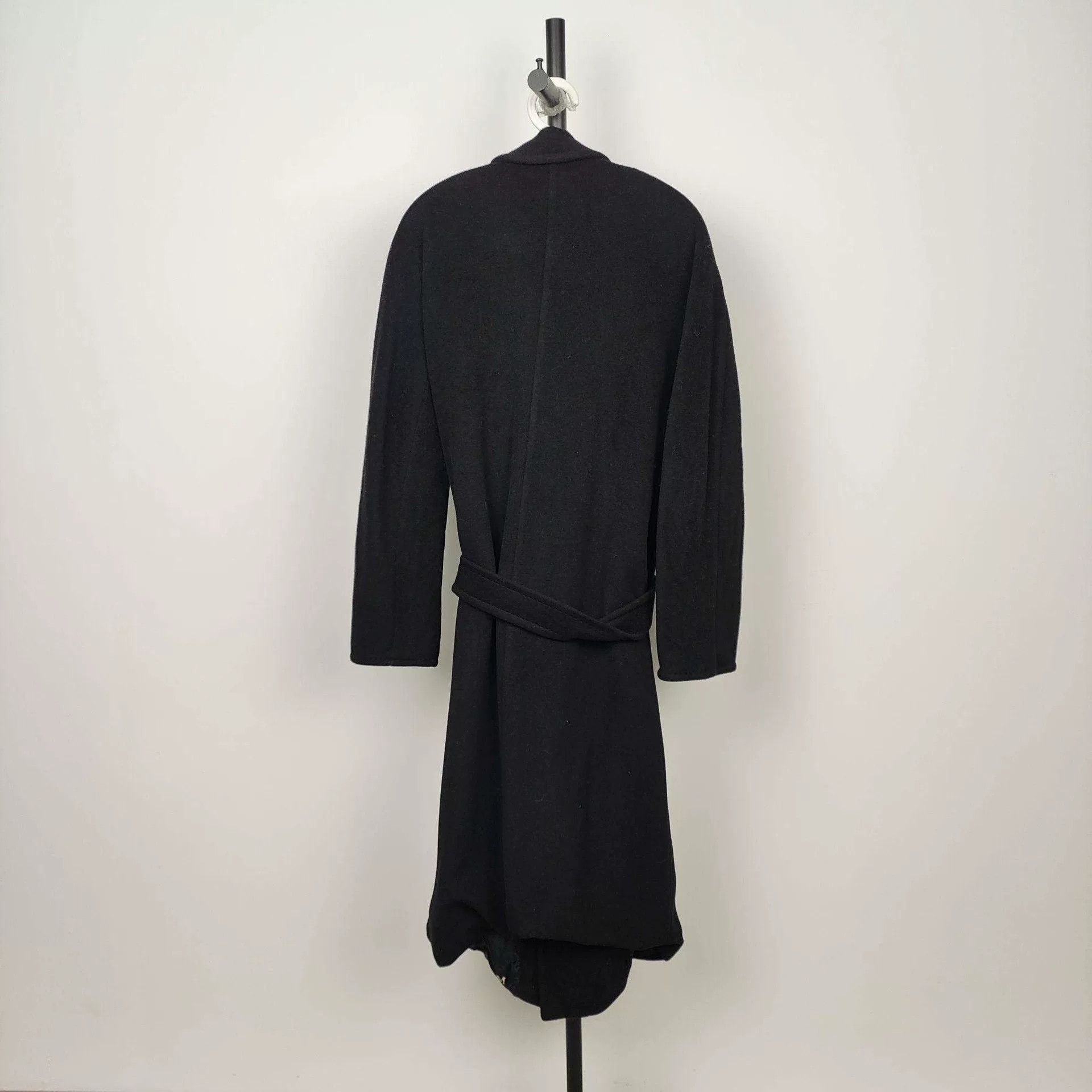 Max Mara Maxmara Cashmere Coat Black Size US M / EU 48-50 / 2 - 3 Thumbnail