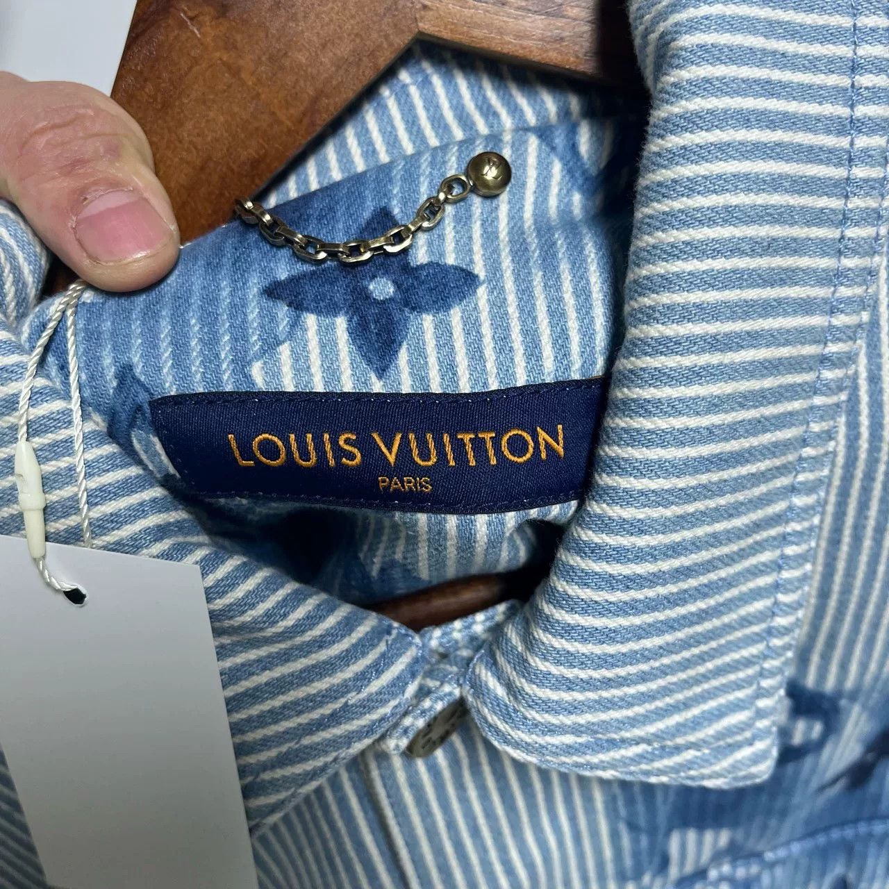Louis Vuitton Louis Vuitton Ink Denim Jacket XL Size US XL / EU 56 / 4 - 3 Thumbnail