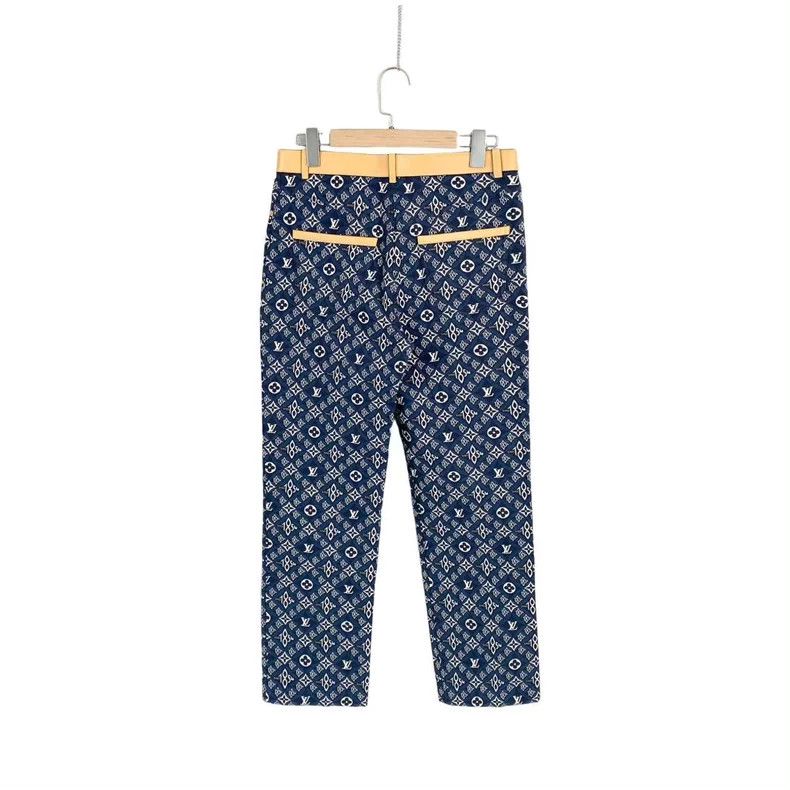 Louis Vuitton Louis Vuitton 1854 Monogram Denim Jeans Size US 38 / EU 54 - 2 Thumbnail