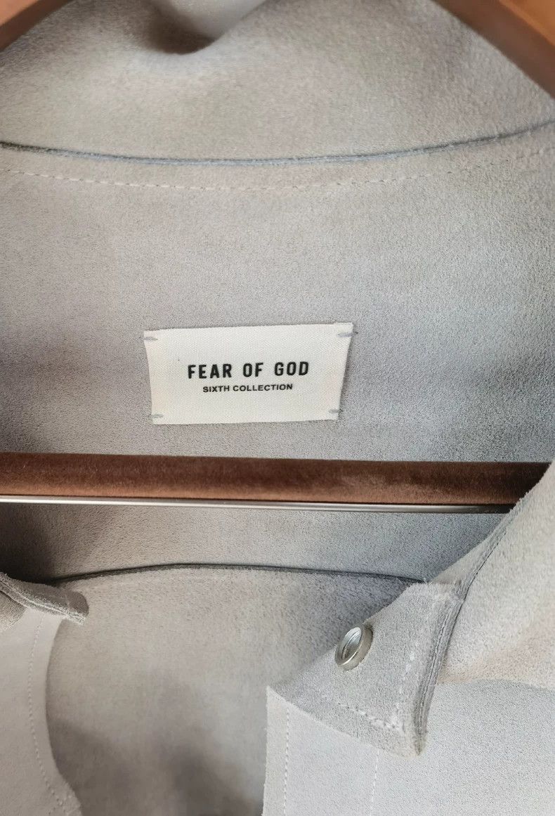 Fear of God Fear of God 6th Suede Leather Jacket Size US XL / EU 56 / 4 - 2 Thumbnail