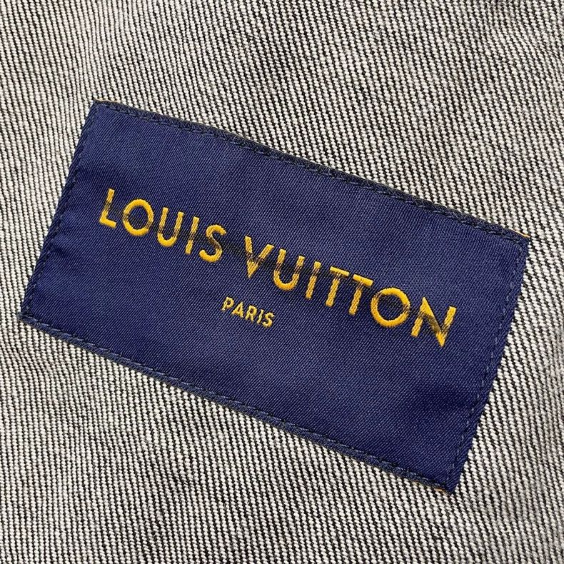 Louis Vuitton LV Dark Blue Pocket Denim Jacket Size US XL / EU 56 / 4 - 5 Thumbnail