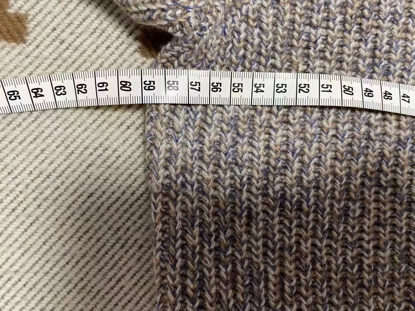The Elder Statesman BC23 Men's Colorblock Cashmere Zip Cardigan Size US XL / EU 56 / 4 - 7 Thumbnail
