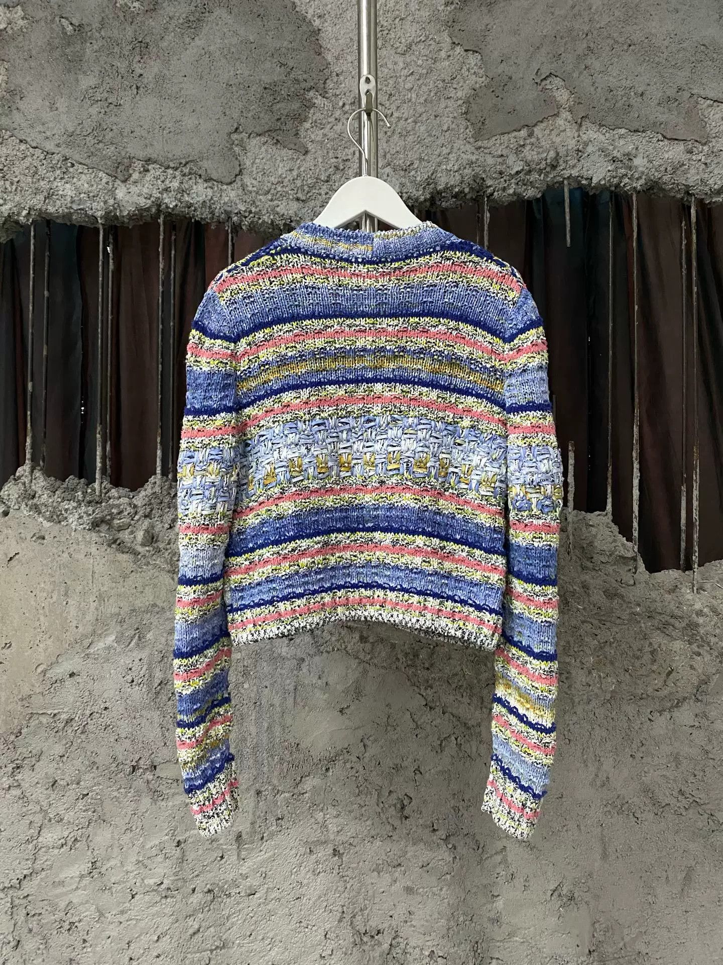 Chanel Chanel Wool Striped Cardigan Size US XS / EU 42 / 0 - 2 Thumbnail