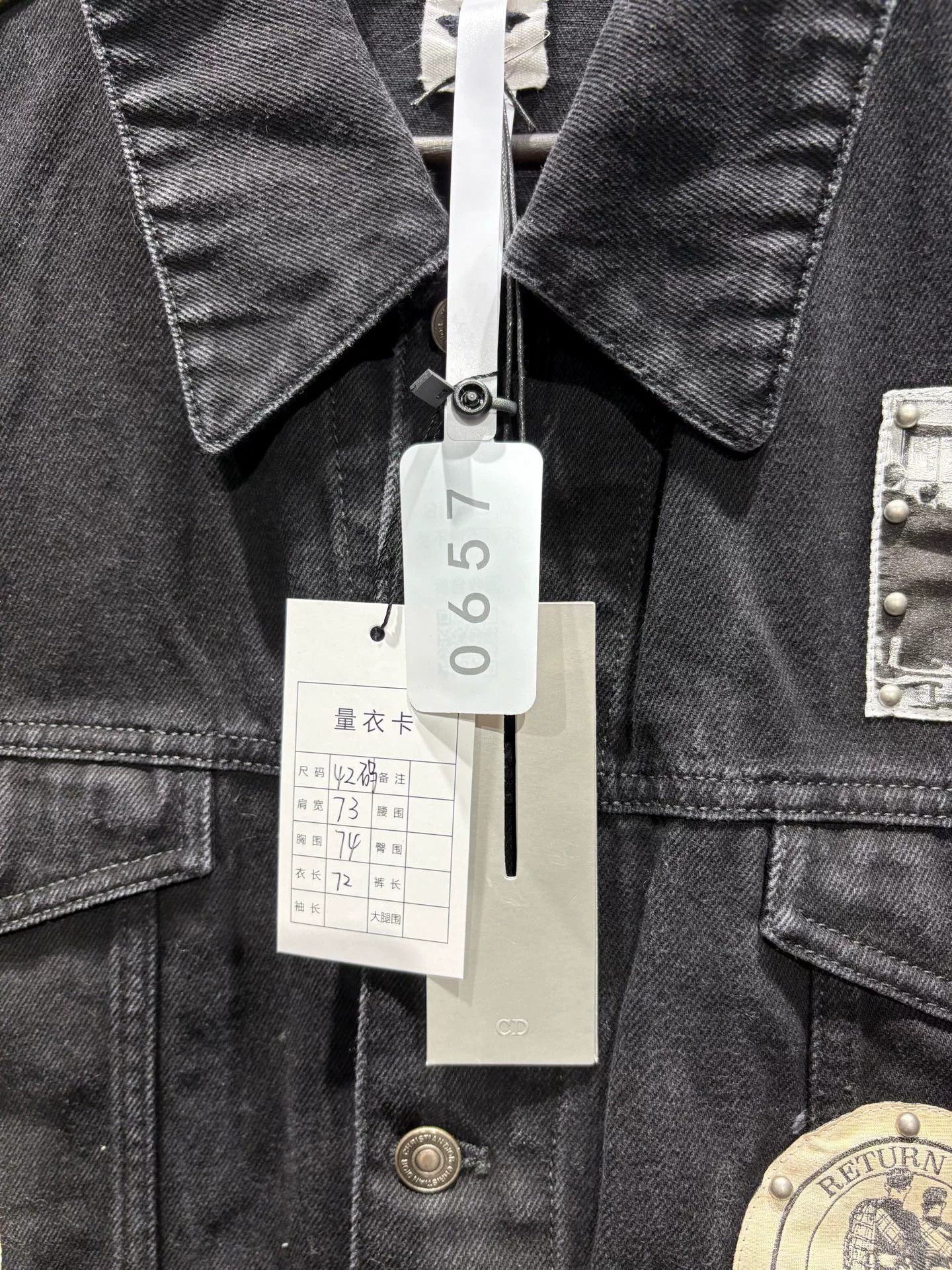 Dior Dior FW24 Patch Short Sleeve Shirt Size US L / EU 52-54 / 3 - 7 Thumbnail