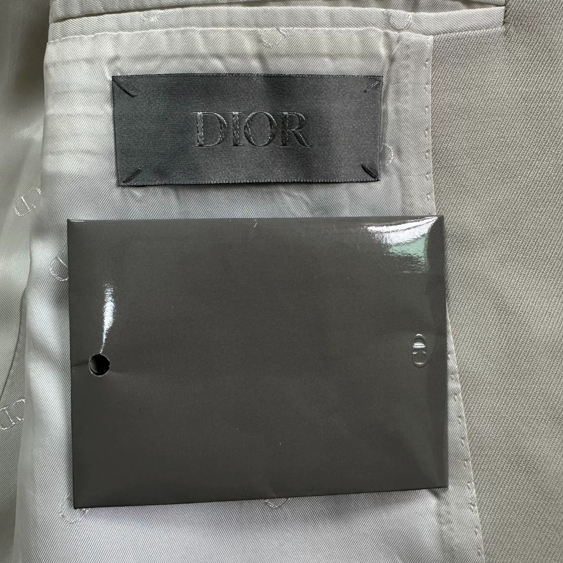Dior Dior 21FW White Embroidered Jacket Size US M / EU 48-50 / 2 - 3 Thumbnail