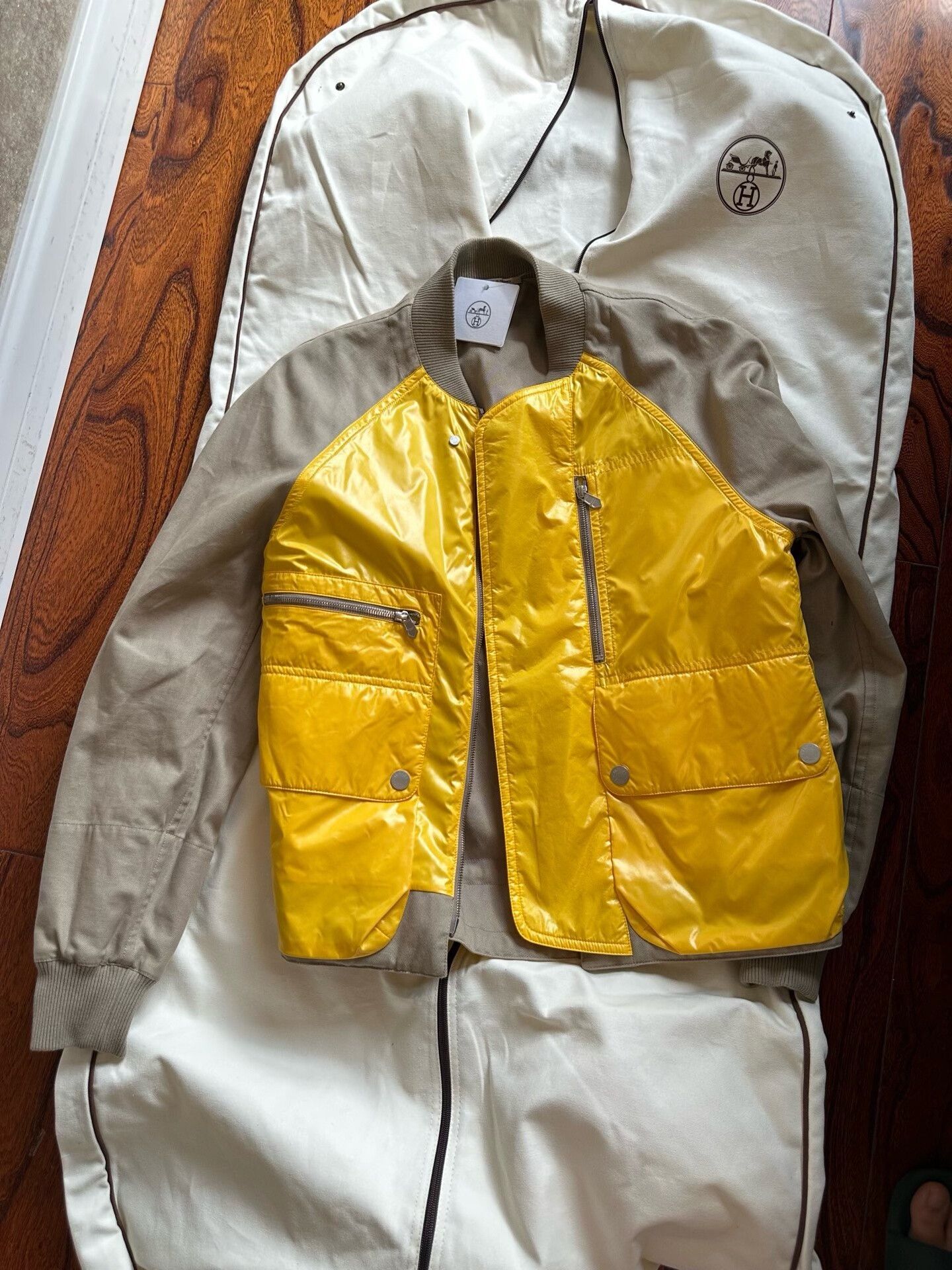 Hermes Hermes Men's Jacket Size 46 Size US M / EU 48-50 / 2 - 8 Thumbnail