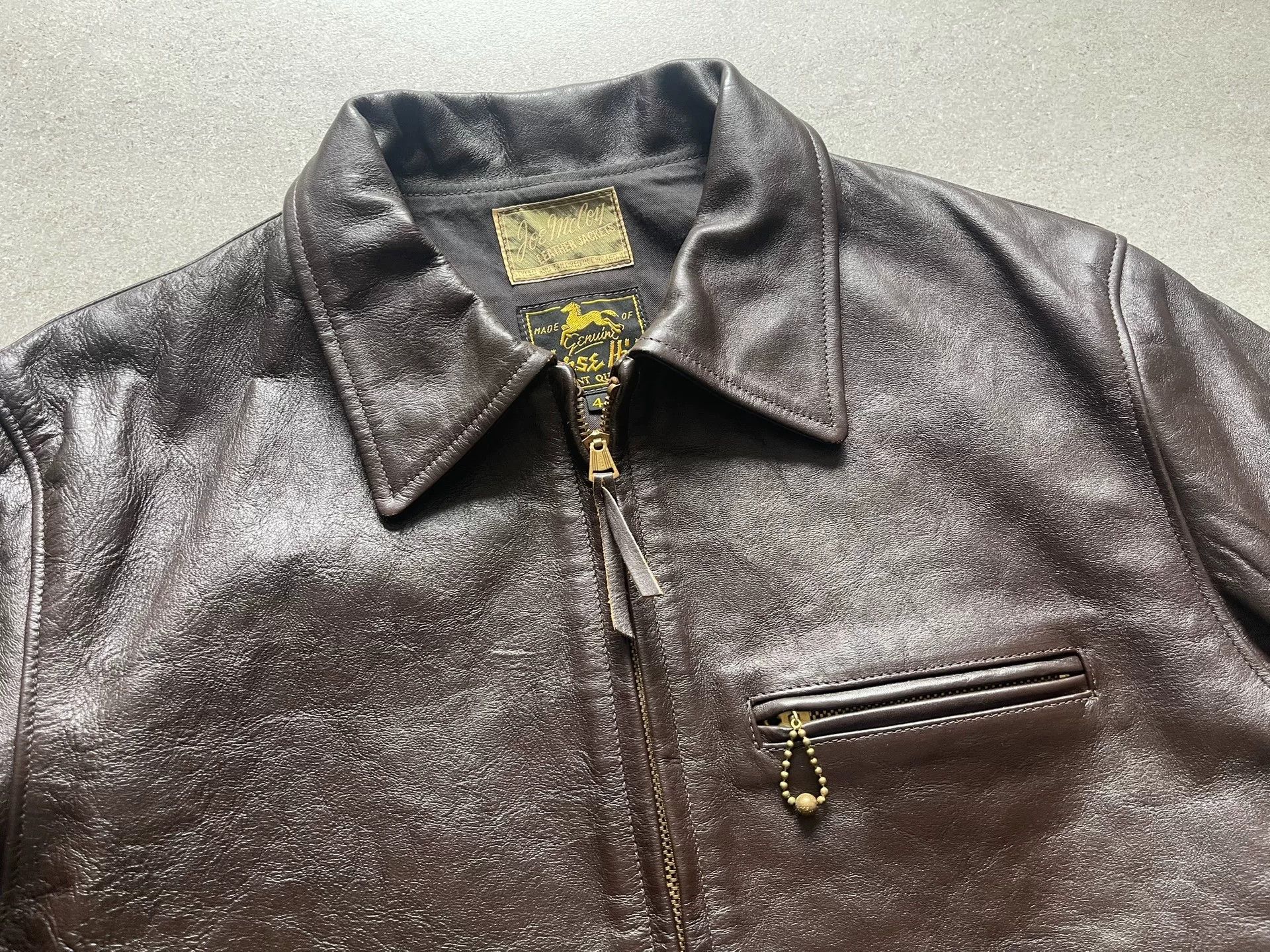 The Real McCoy's joe mccoy 30's sports jacket in dark brown Size US S / EU 44-46 / 1 - 2 Thumbnail