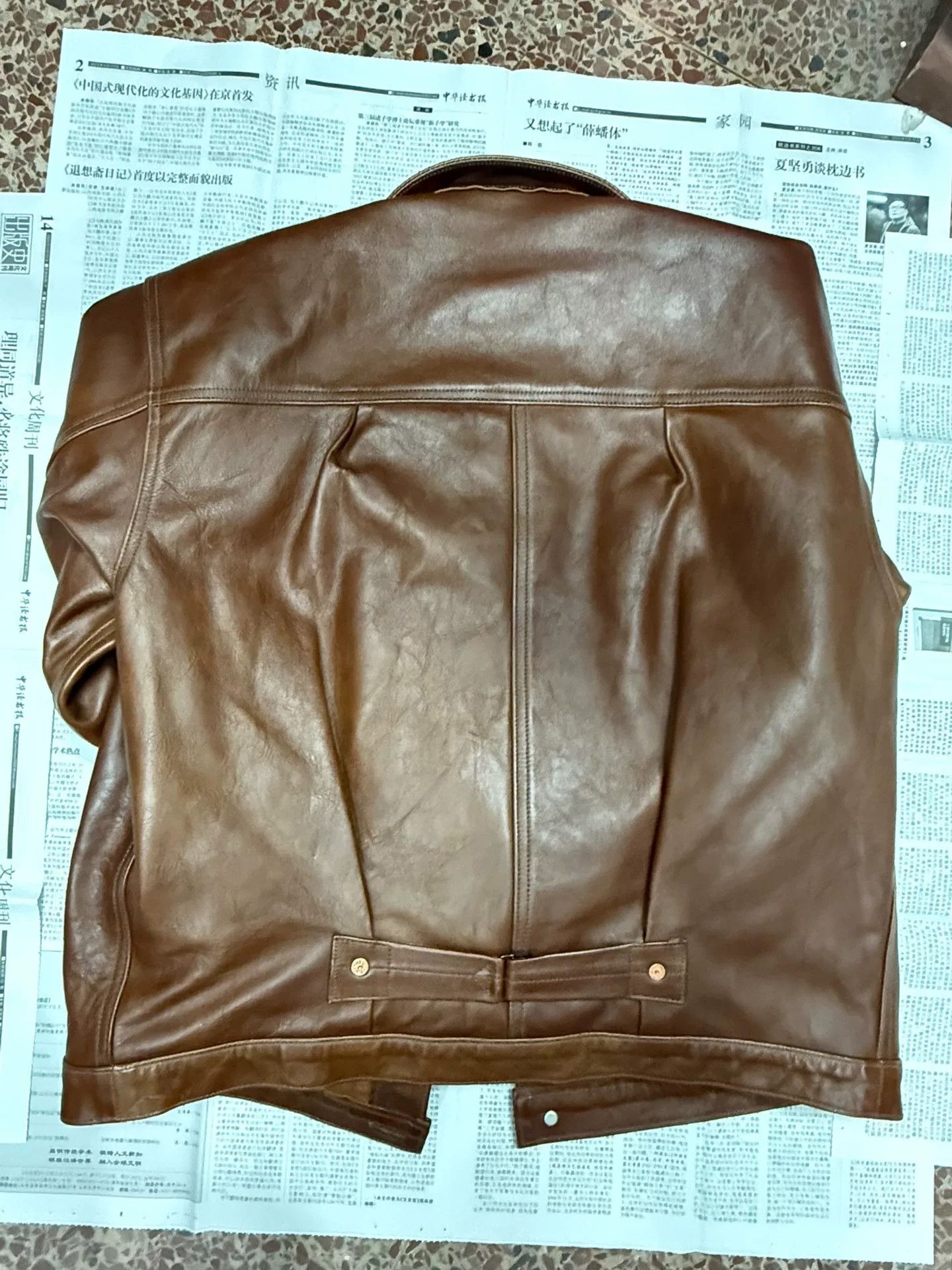 The Real McCoy's real mccoy's brown leather jacket type i Size US M / EU 48-50 / 2 - 8 Thumbnail