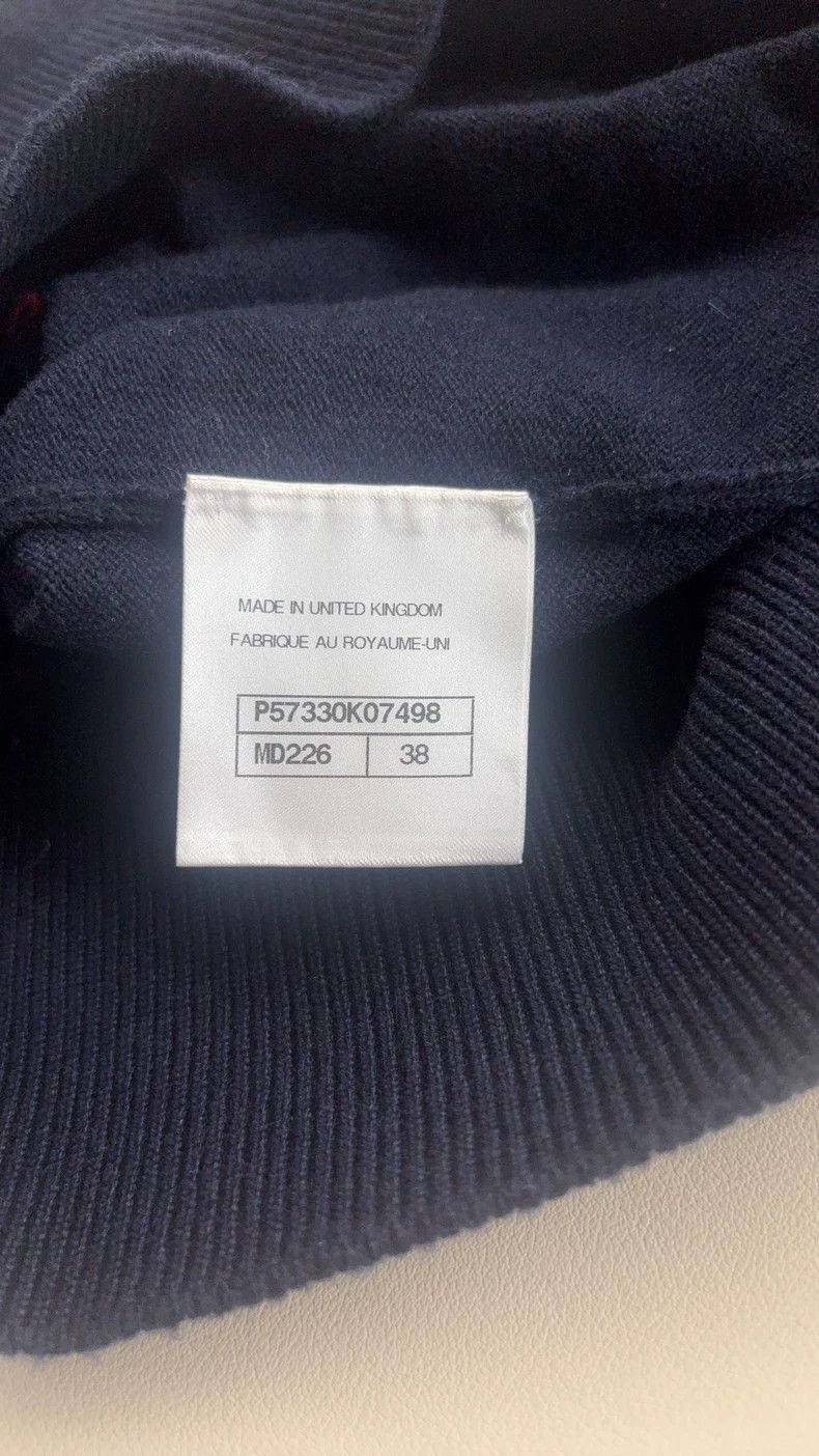 Chanel Chanel Navy Cashmere Sweater Long Sleeve Size US S / EU 44-46 / 1 - 4 Thumbnail