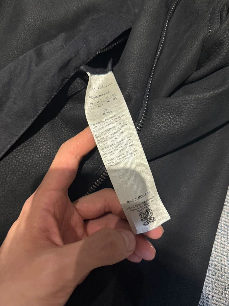 Rick Owens RICK OWENS SS24 LIDO BRAD Leather Jacket Size US S / EU 44-46 / 1 - 4 Thumbnail