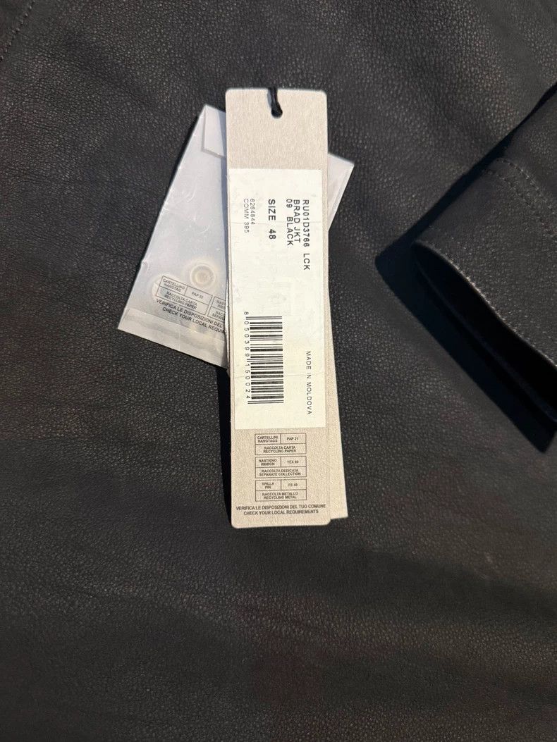 Rick Owens RICK OWENS SS24 LIDO BRAD Leather Jacket Size US S / EU 44-46 / 1 - 3 Thumbnail