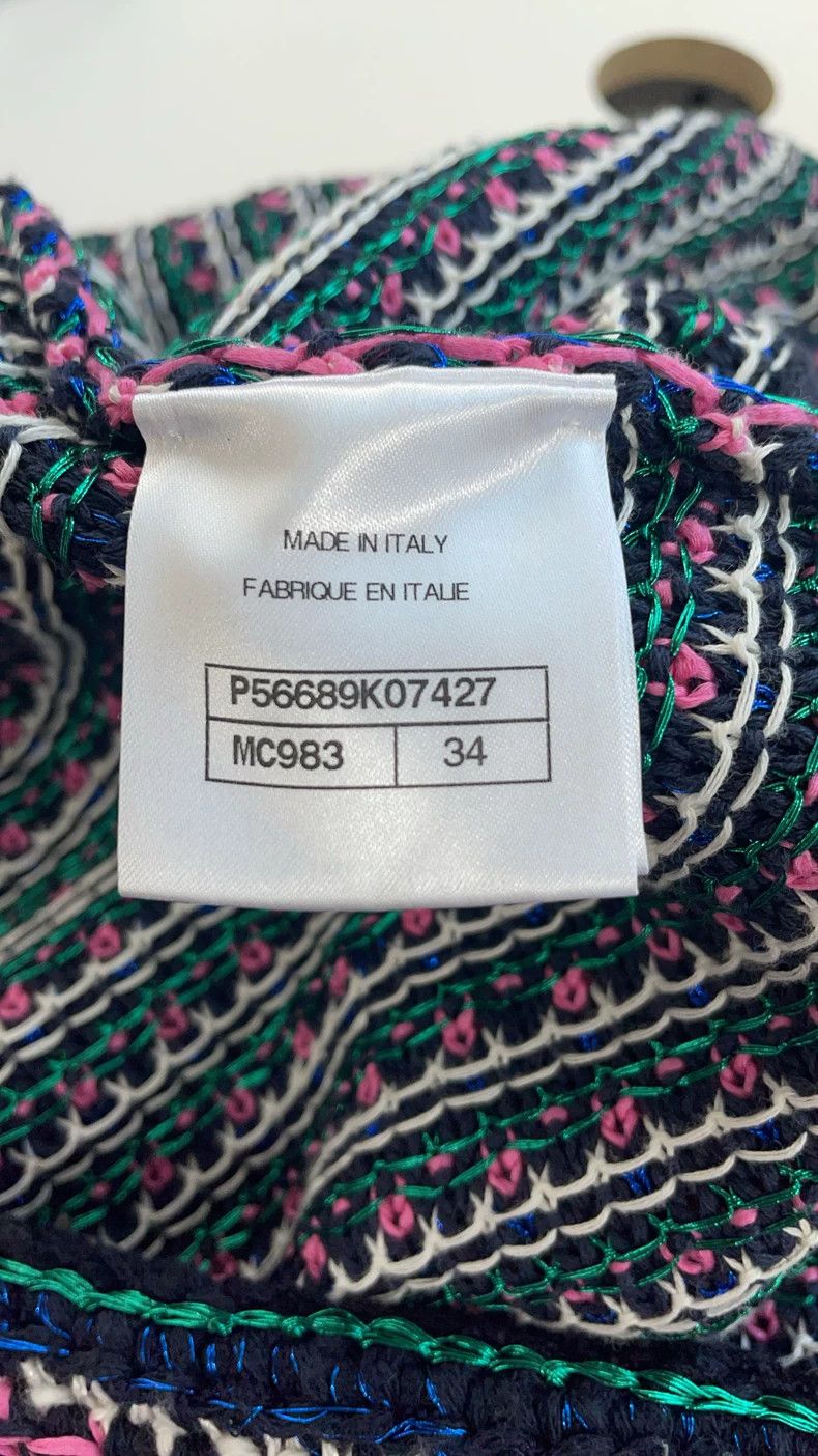 Chanel Chanel Colorful Knit Cardigan Coat Size US XS / EU 42 / 0 - 4 Thumbnail