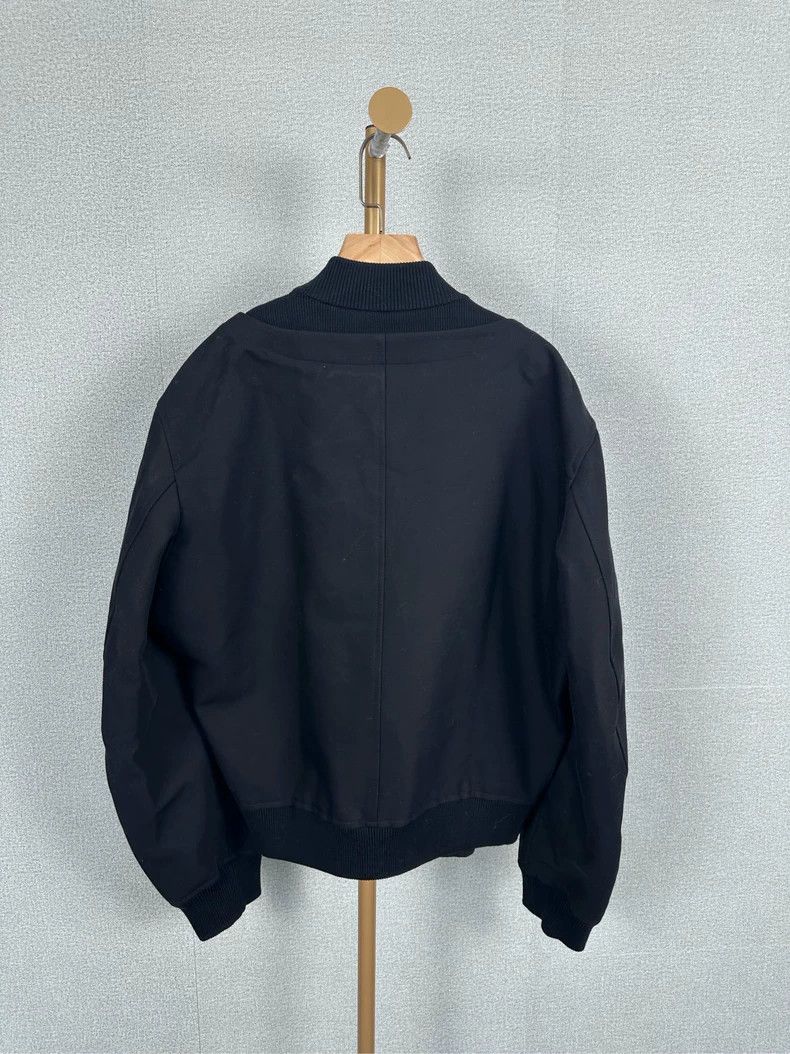 Dior Dior Black Mock Neck Embroidered Sweatshirt Size US L / EU 52-54 / 3 - 2 Thumbnail
