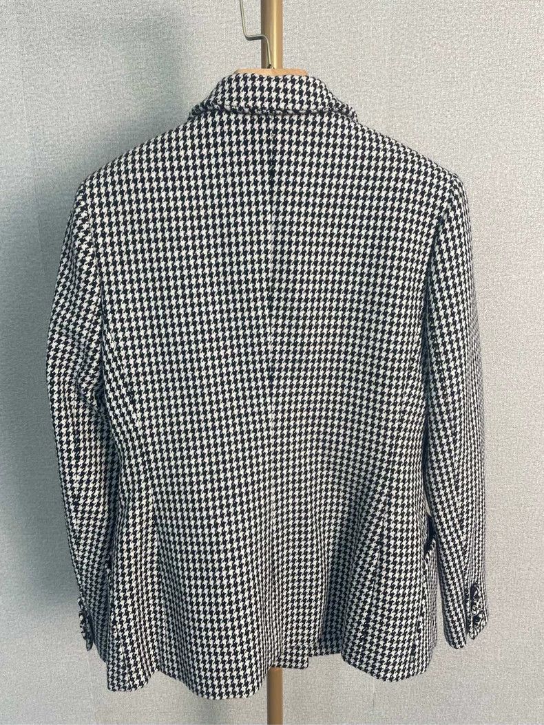 Dior Dior Houndstooth Blazer Jacket 36 Size US XS / EU 42 / 0 - 2 Thumbnail