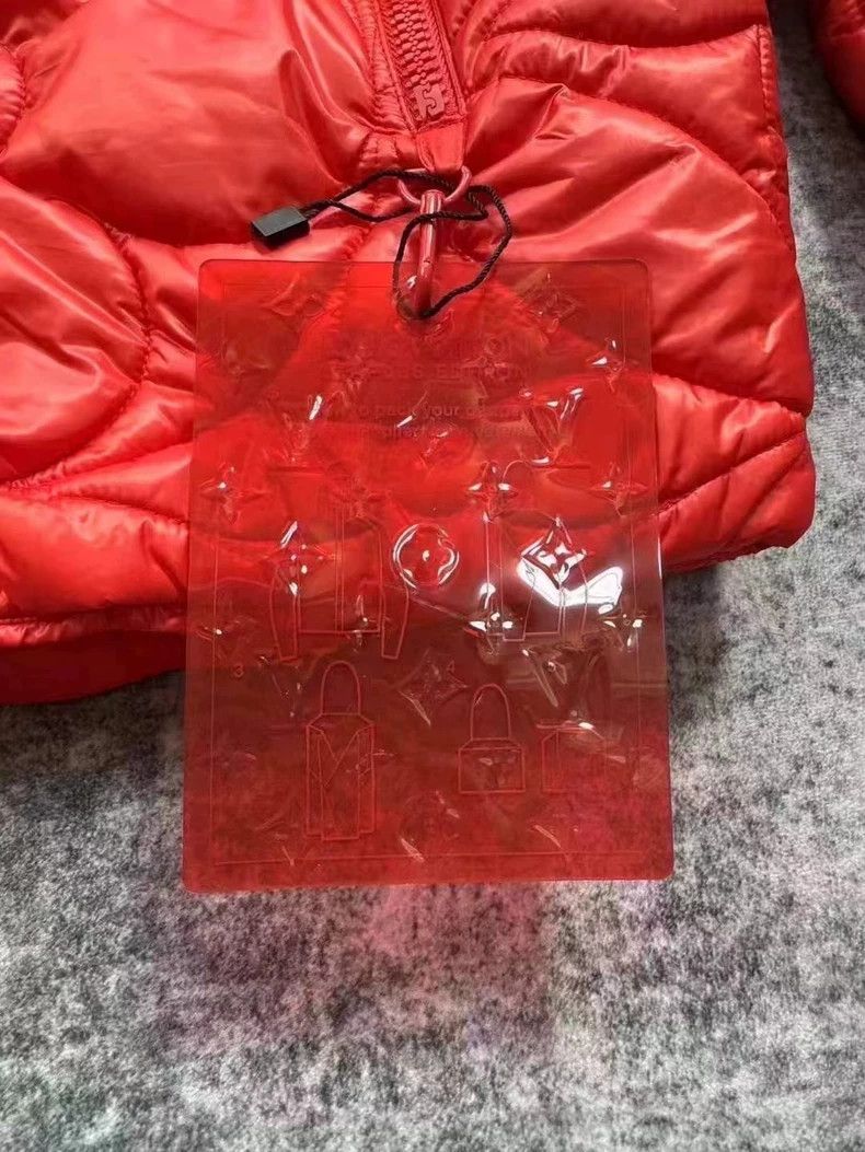 Louis Vuitton Louis Vuitton Red Down Jacket Size US XS / EU 42 / 0 - 5 Thumbnail