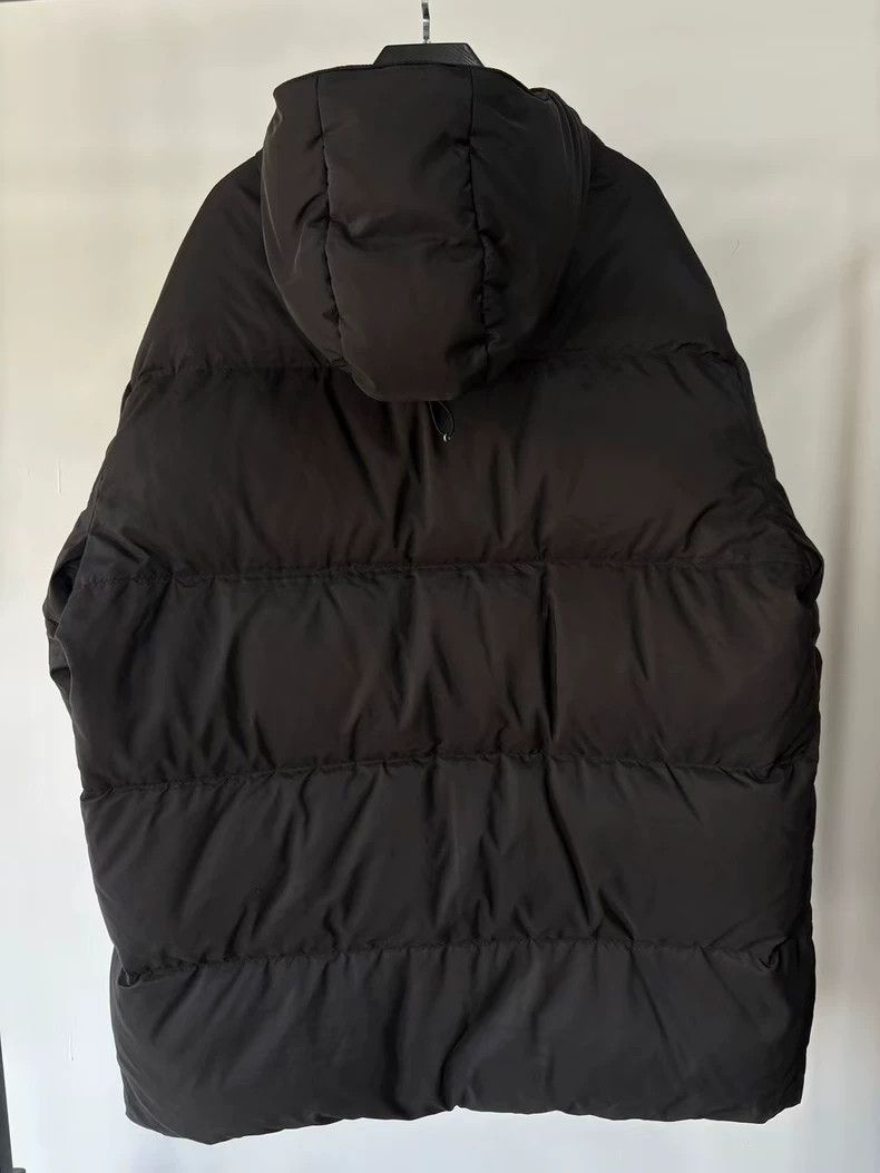 Prada Prada Black Triangle Logo Down Coat Size US XL / EU 56 / 4 - 2 Thumbnail