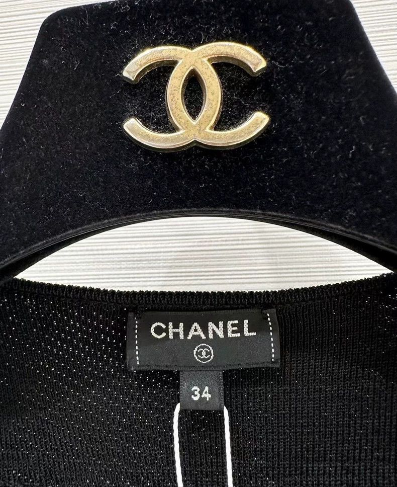 Chanel Chanel Knit Tie Cardigan F34 Size US S / EU 44-46 / 1 - 2 Thumbnail