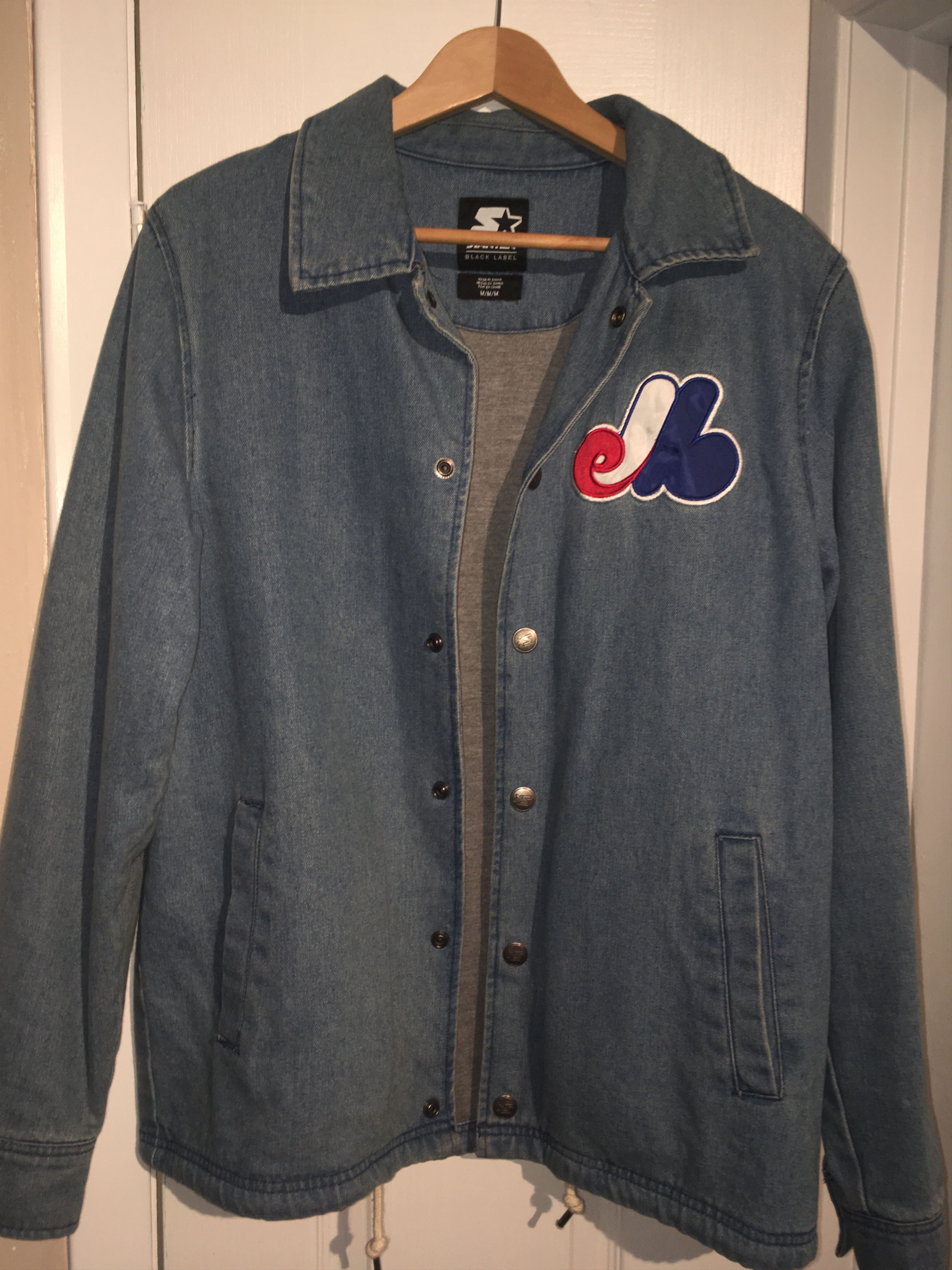 Buy a Mens STARTER Montreal Expos Jean Jacket Online