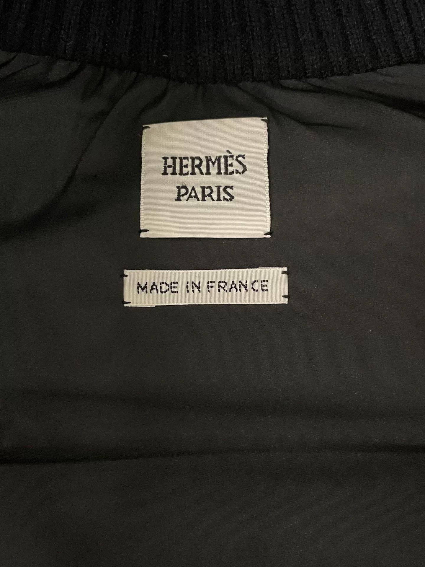 Hermes Hermes Black Sleeveless Down Vest Size US XS / EU 42 / 0 - 6 Thumbnail