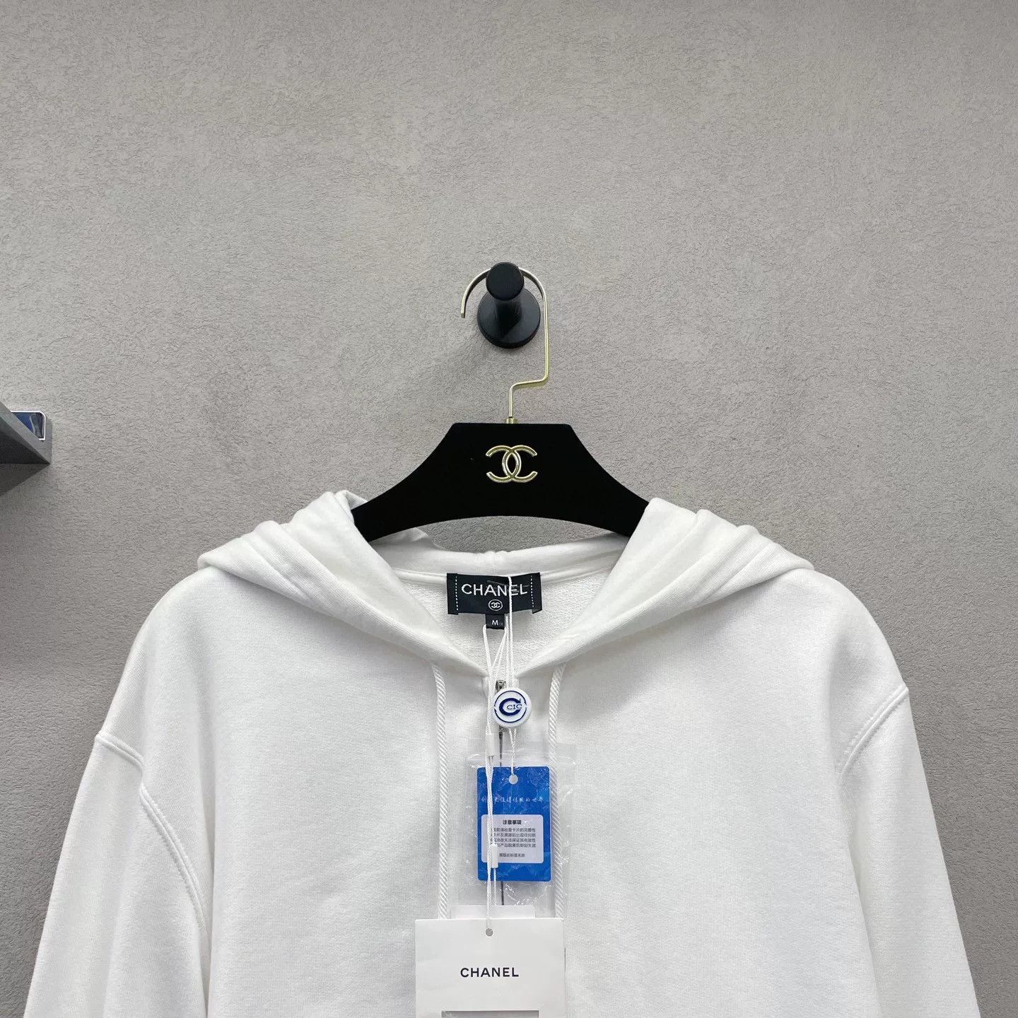 Chanel Chanel White Graffiti Zip-Up Jacket Size US M / EU 48-50 / 2 - 4 Thumbnail