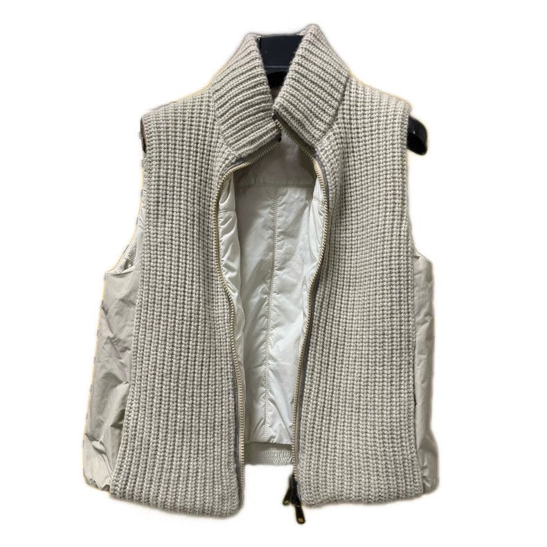 Brunello Cucinelli Brunello Cucinelli Reversible Cashmere Down Vest Size US XS / EU 42 / 0 - 5 Thumbnail