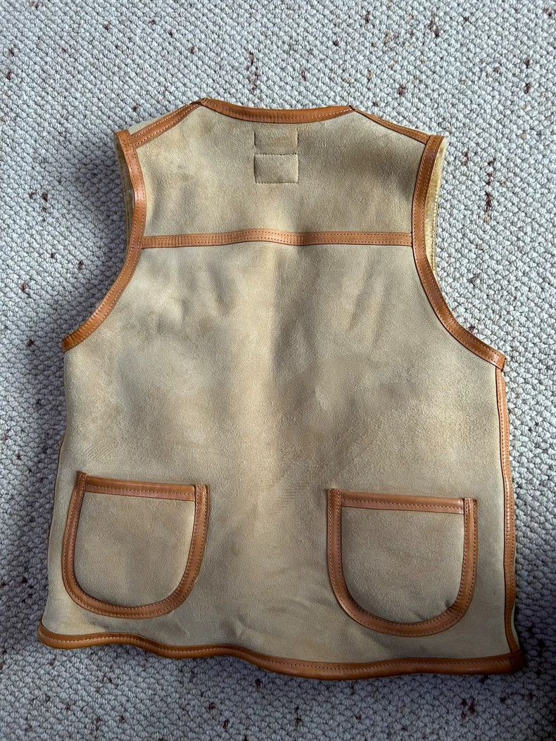 Nigel Cabourn Nigel Cabourn Shearling Fur Vest Size US M / EU 48-50 / 2 - 2 Thumbnail