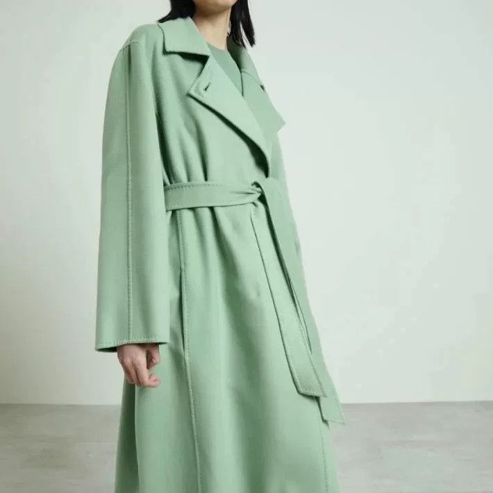 Max Mara MaxMara Green Women's Coat Size 40 Size US XL / EU 56 / 4 - 6 Thumbnail
