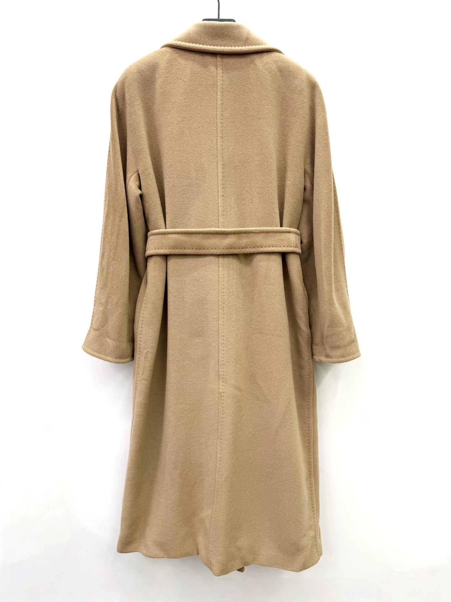 Max Mara MaxMara 101801 Camel Wool Cashmere Coat Size US L / EU 52-54 / 3 - 2 Thumbnail