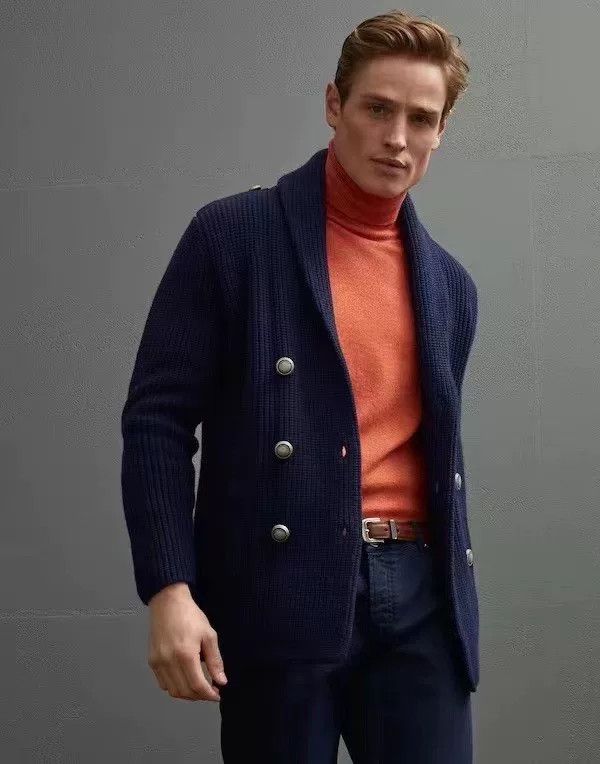 Brunello Cucinelli Brunello Cucinelli Cashmere Knit Coat Size US L / EU 52-54 / 3 - 3 Thumbnail