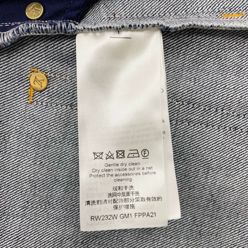 Louis Vuitton Louis Vuitton Blue Denim Shorts Size US 36 / EU 52 - 4 Thumbnail