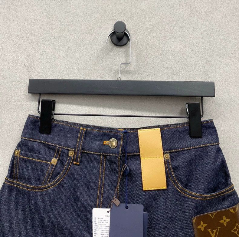 Louis Vuitton Louis Vuitton Blue Denim Shorts Size US 36 / EU 52 - 3 Thumbnail