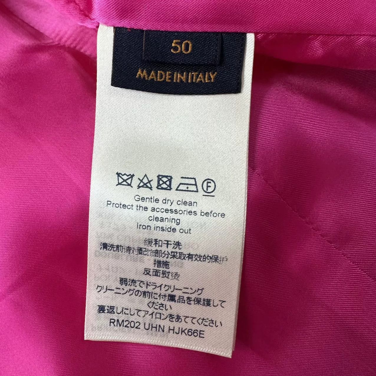 Louis Vuitton Louis Vuitton Pink Wool Coat Size US XL / EU 56 / 4 - 6 Thumbnail