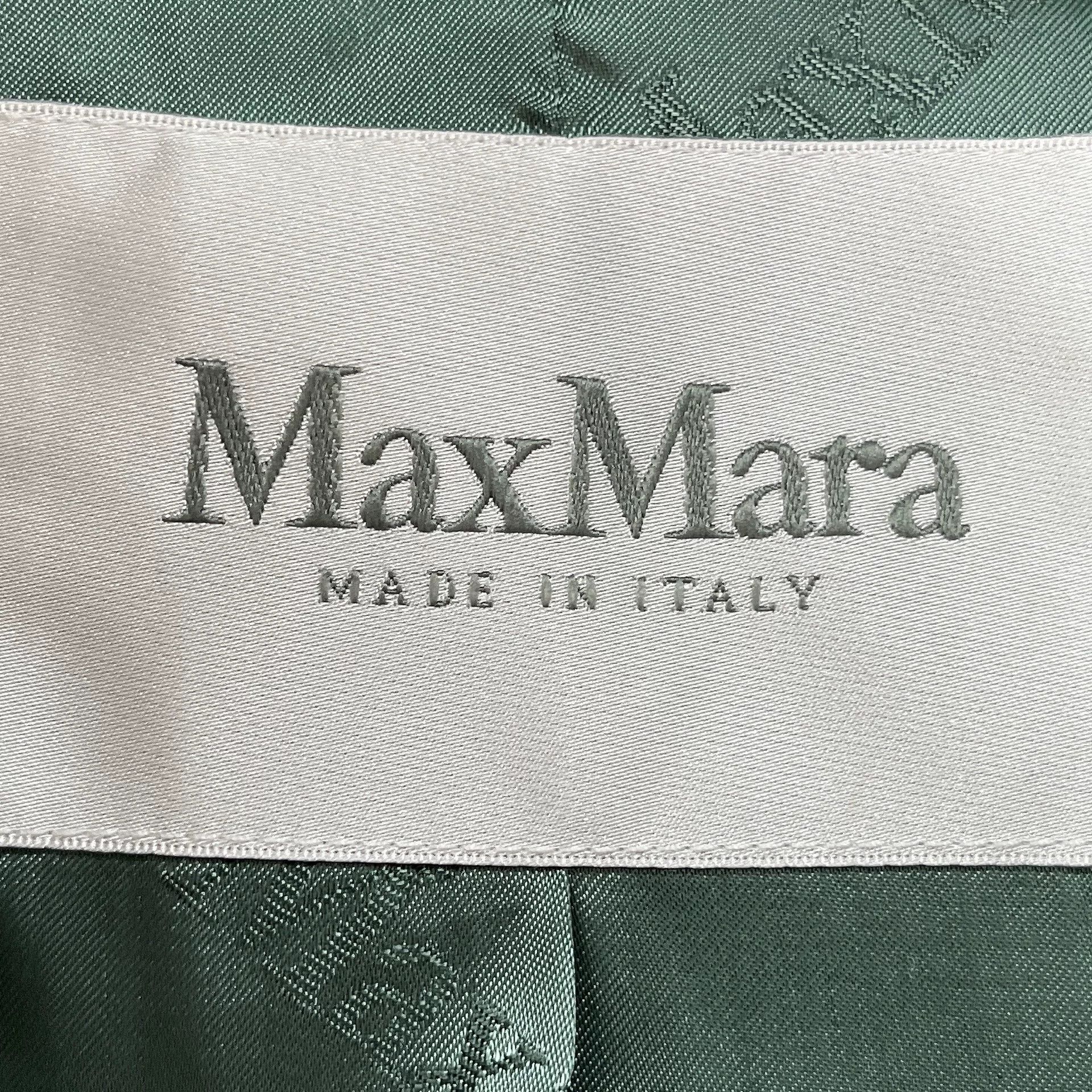 Max Mara MaxMara Green Teddy Coat XS Size US XS / EU 42 / 0 - 4 Thumbnail