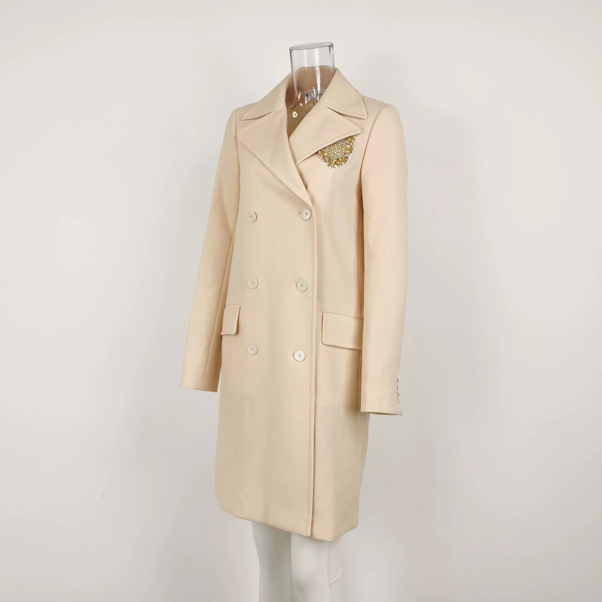 Dior christian dior double-breasted coat size 38 Size US M / EU 48-50 / 2 - 2 Thumbnail