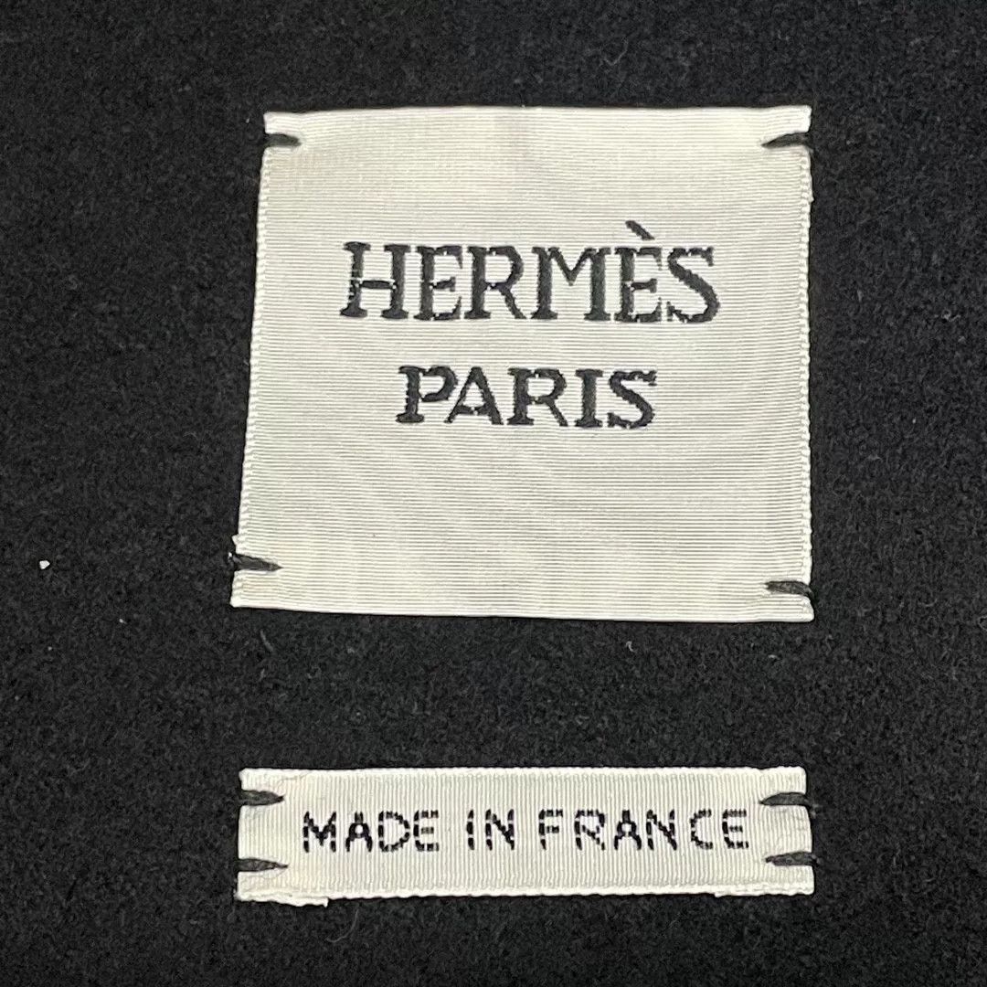 Hermes HERMES Black Zip-Up Casual Knit Top Size US XS / EU 42 / 0 - 5 Thumbnail