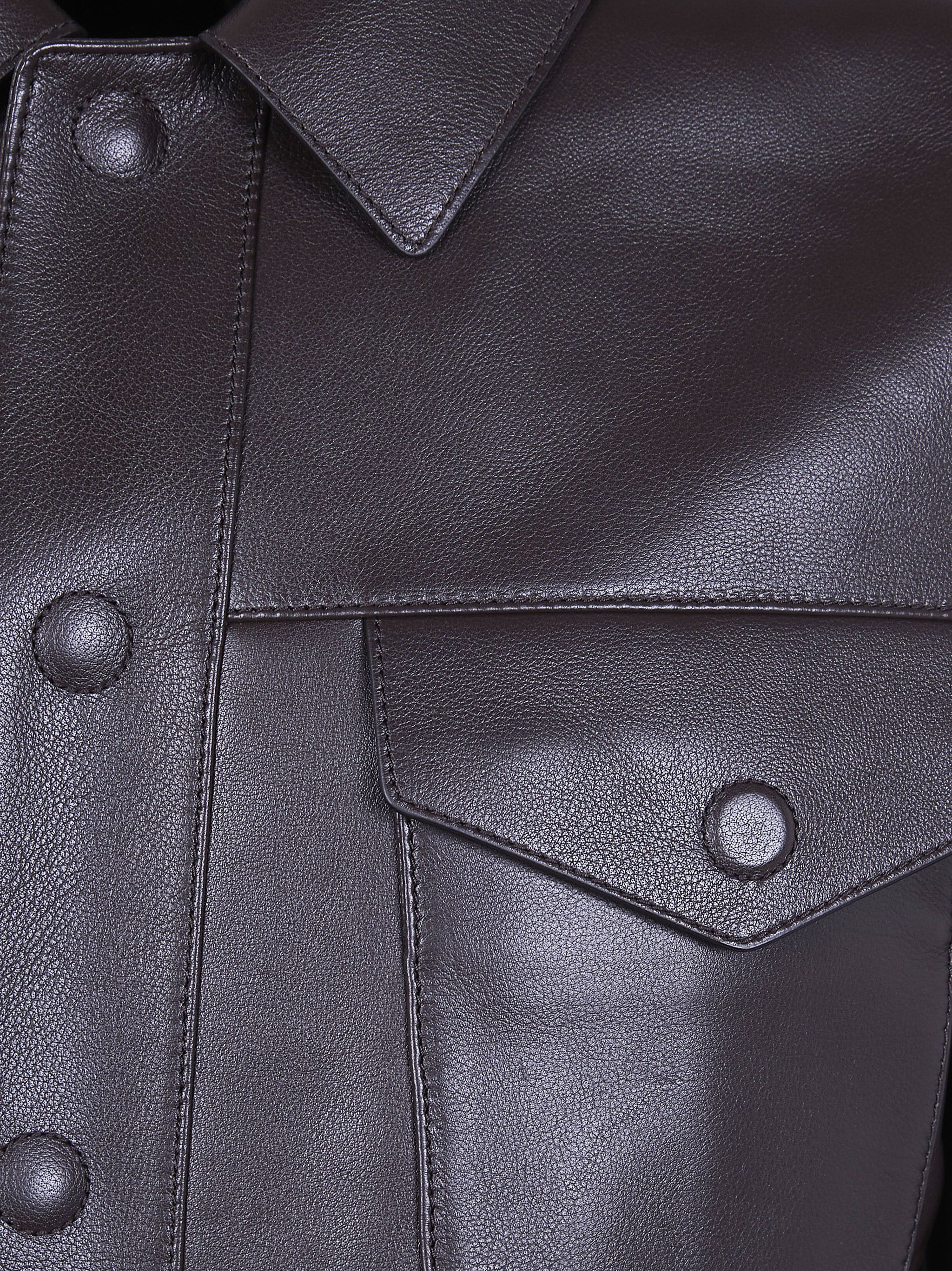 Tom Ford BUFFALO GRAIN LEATHER WESTERN JACKET Size US XL / EU 56 / 4 - 3 Thumbnail