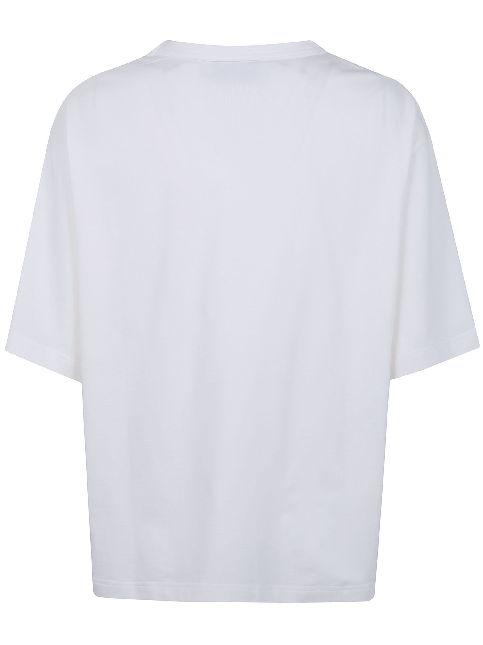 Studio Nicholson "LEE" WOMENS SHORT SLEEVE T-SHIRT Size XS / US 0-2 / IT 36-38 - 2 Thumbnail